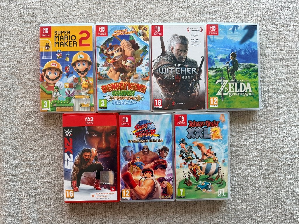 Nintendo Switch games te koop, Games en Spelcomputers, Games | Nintendo Switch, Gebruikt, Eén computer, Online, Virtual Reality