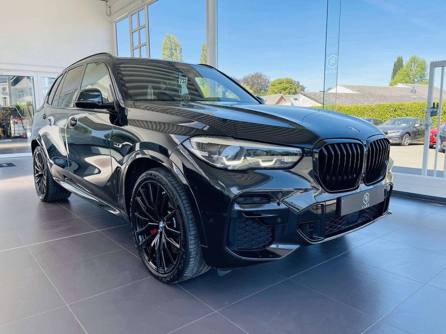 BMW X5 3.0A xDrive45e PHEV * GARANTIE + PACK M + LED + GPS P, Cuir, Entreprise, Noir, 5 portes