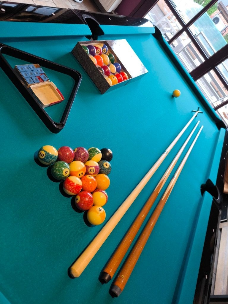 pooltafel Buffalo, Sport en Fitness, Ophalen, Zo goed als nieuw, Pooltafel
