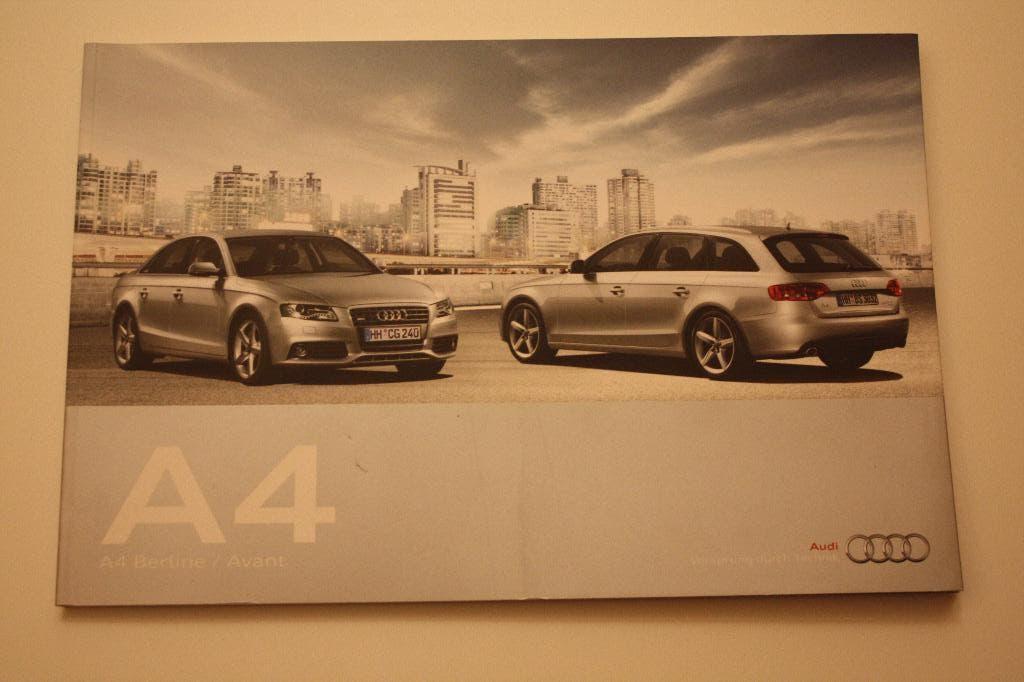 Audi A4 Berline/Avant brochure 2009, Livres, Enlèvement ou Envoi, Neuf, Audi