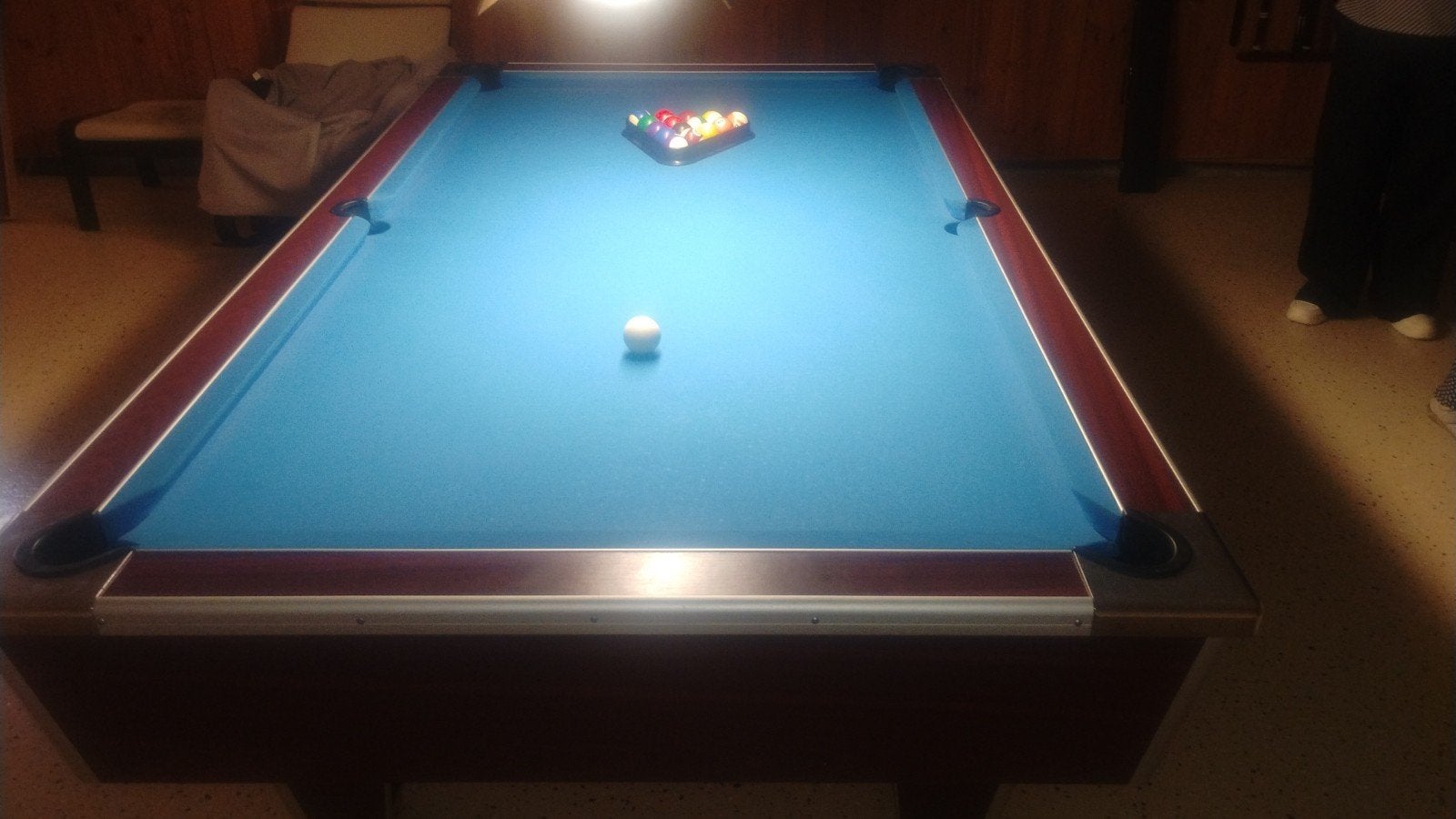 mooie pool, Ophalen