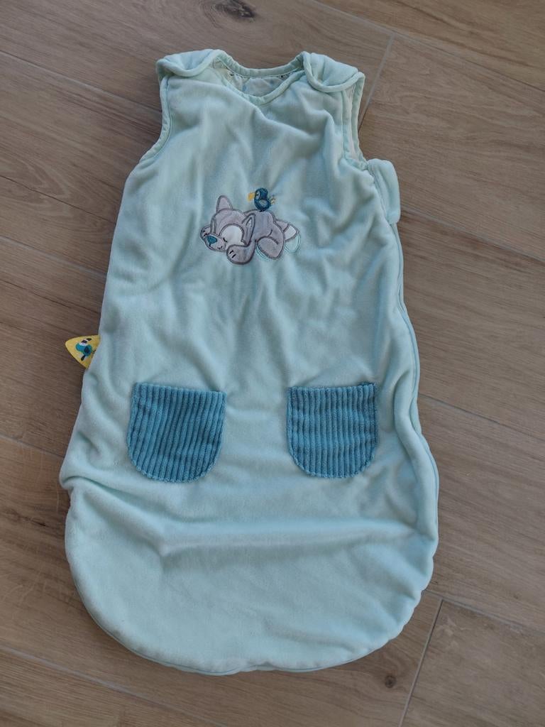 Babyslaapzak Nattou tot 74 cm - blauw, Ophalen