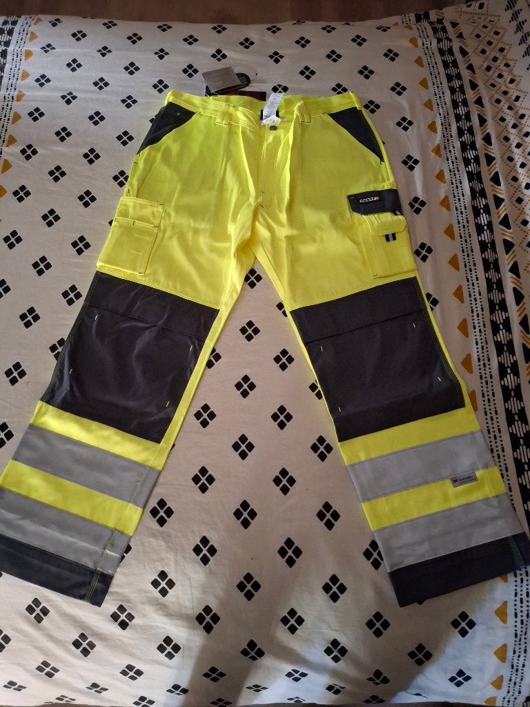 Pakket van 3 Luxe Hi-Vis Werkbroeken (o.a. Dassy) – Nieuw, Ophalen