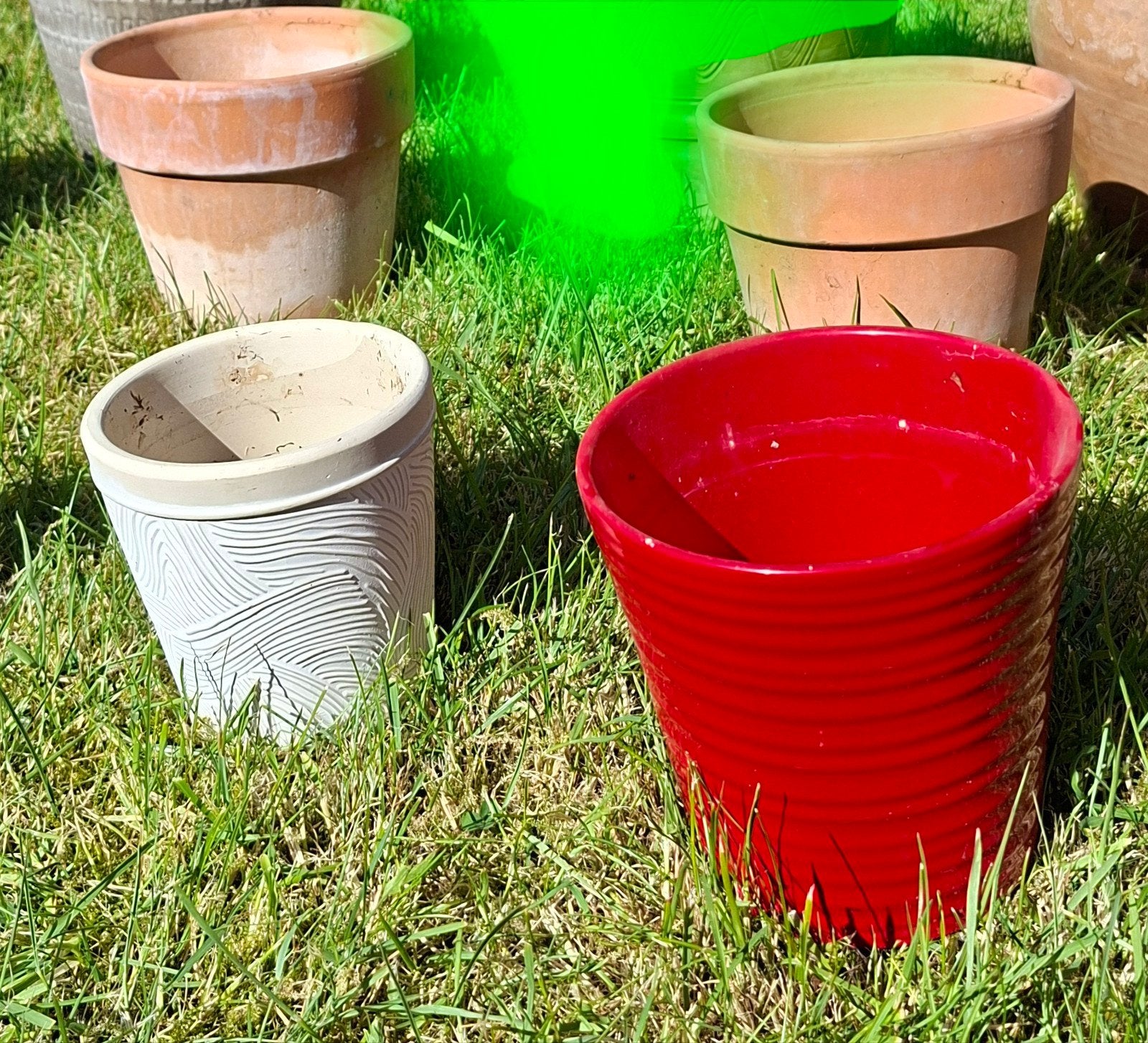 Bloempotten - plantenpotten allerlei, Ophalen