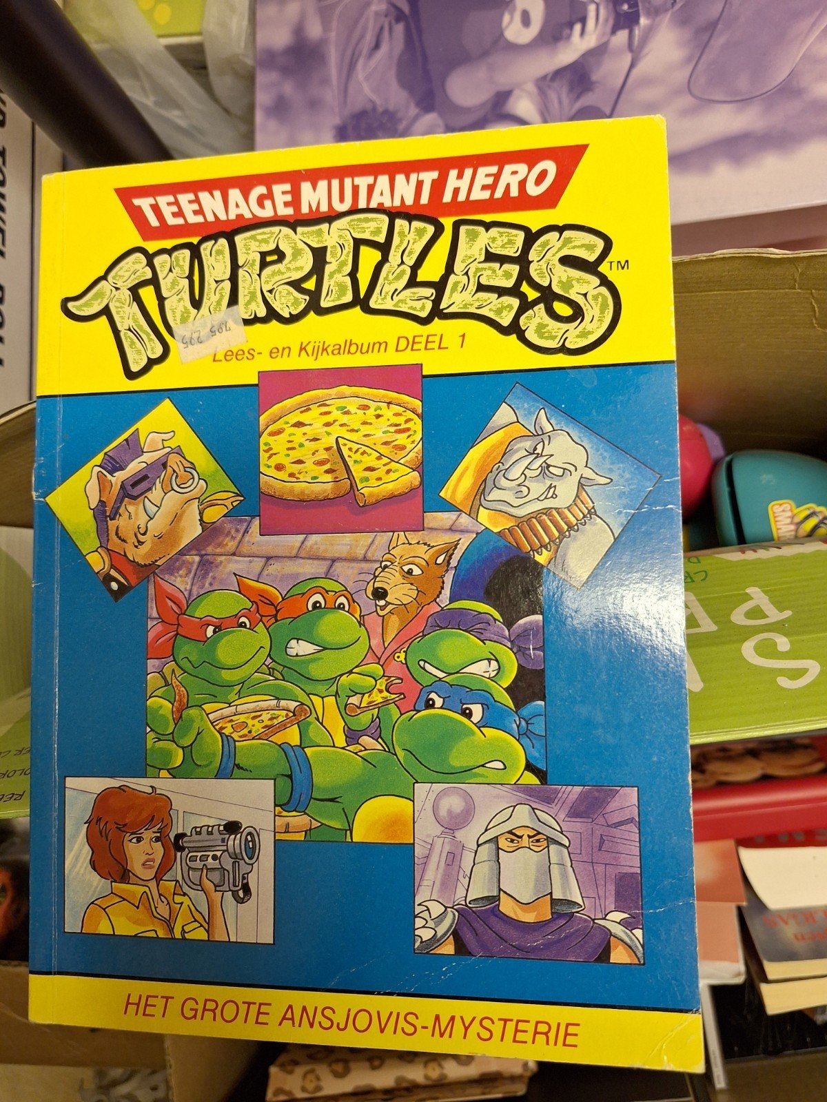 TMNT comic 1990, Ophalen