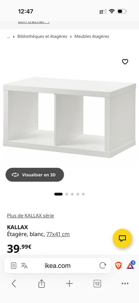 Kallax neuf, Huis en Inrichting, Ophalen, Zo goed als nieuw
