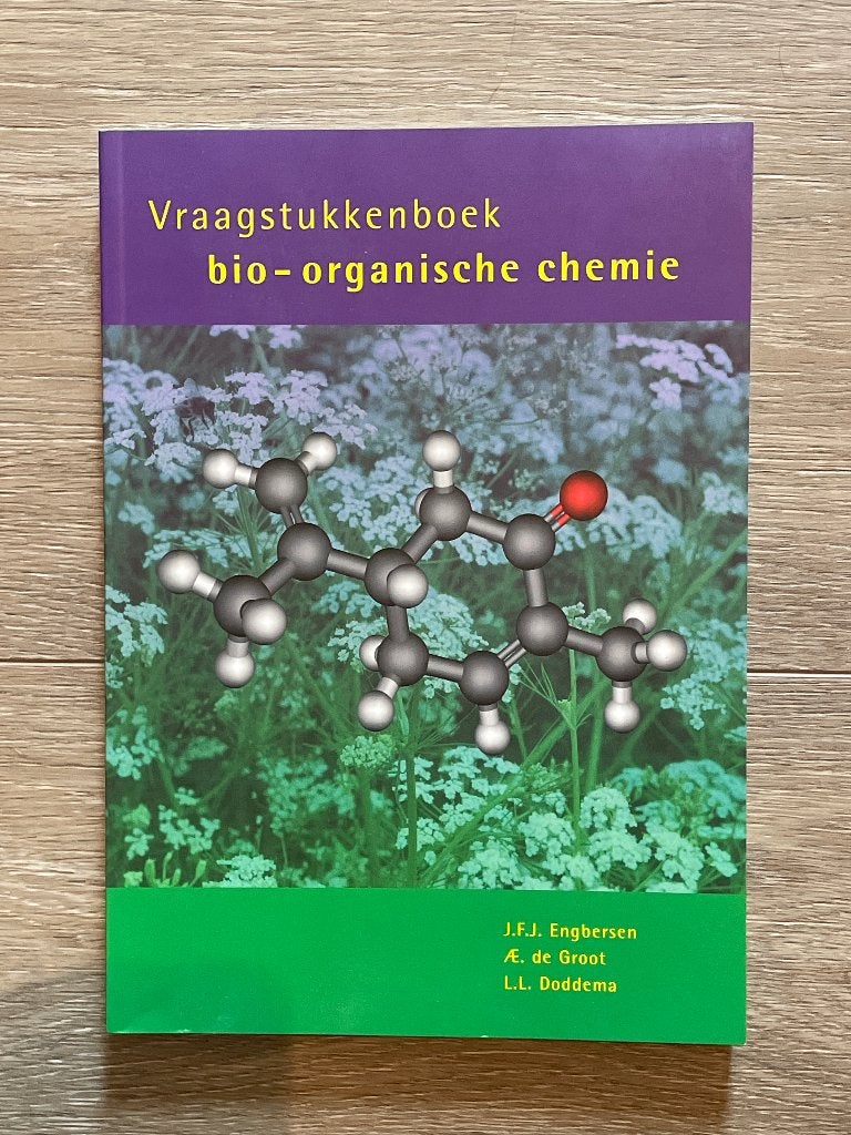 Vraagstukkenboek bio-organische chemie, Ophalen of Verzenden, Nieuw, Hoger Onderwijs