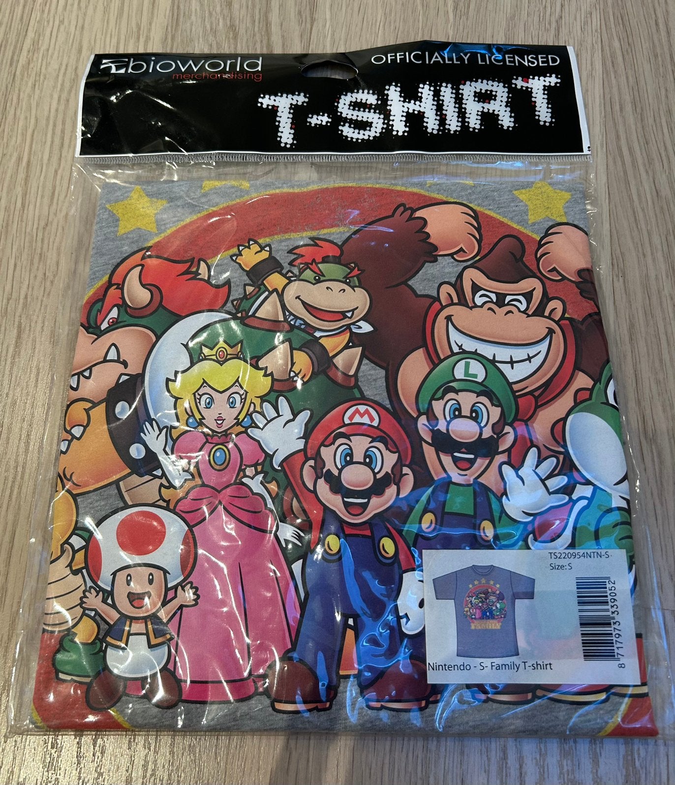 Chemises pour enfants Mario/Nintendo variées, Enlèvement ou Envoi, Comme neuf