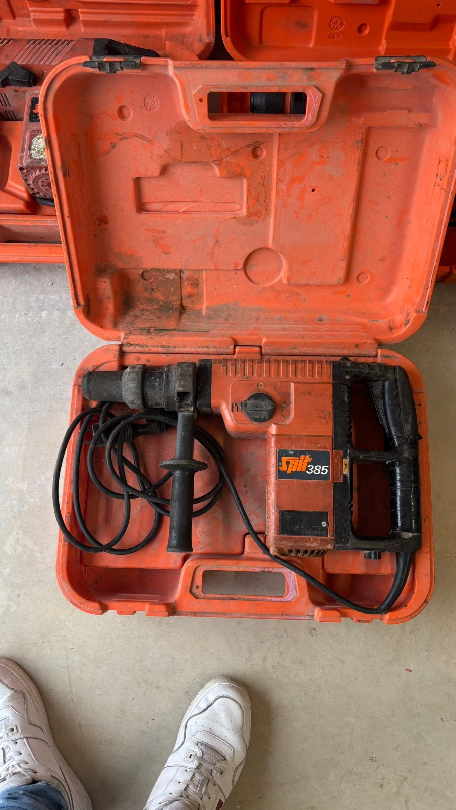 Zware klopboormachine Spit 385, Bricolage & Construction, 600 watts ou plus, Enlèvement, Utilisé, Mécanisme de percussion
