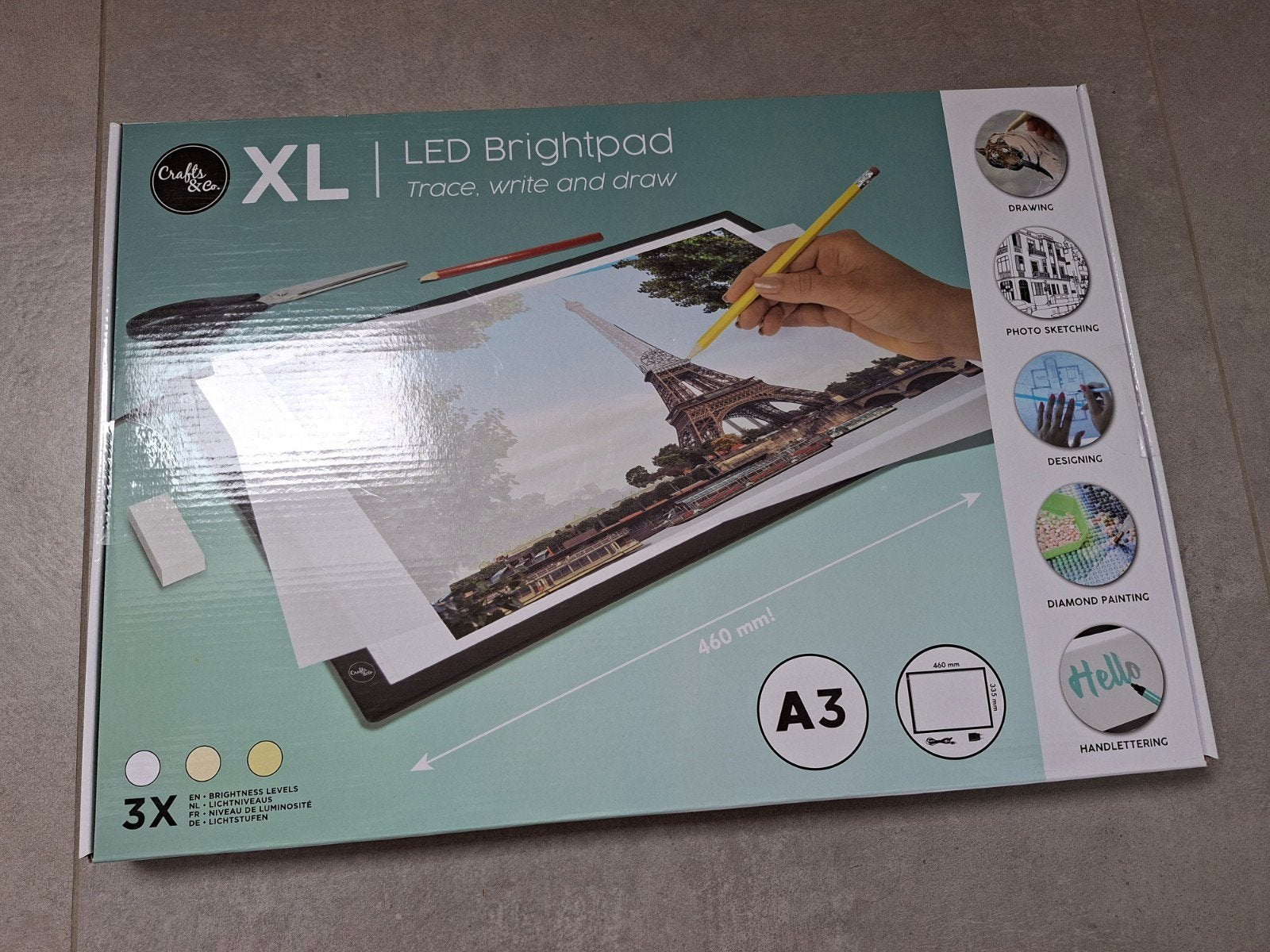 nieuw xl led brightpad, Diversen, Bureau-accessoires, Ophalen, Nieuw