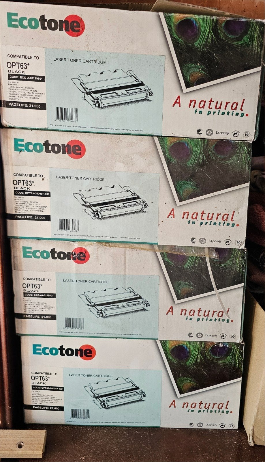 toner voor printer lexmark, Ophalen, Toner