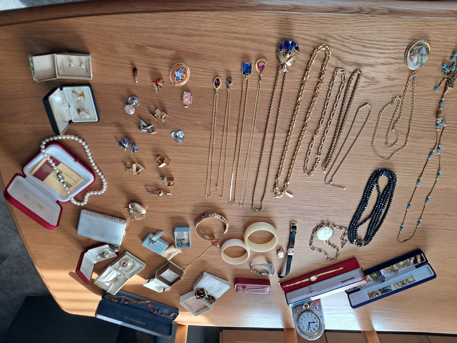 lot antieke sieraden, Ophalen, Goud