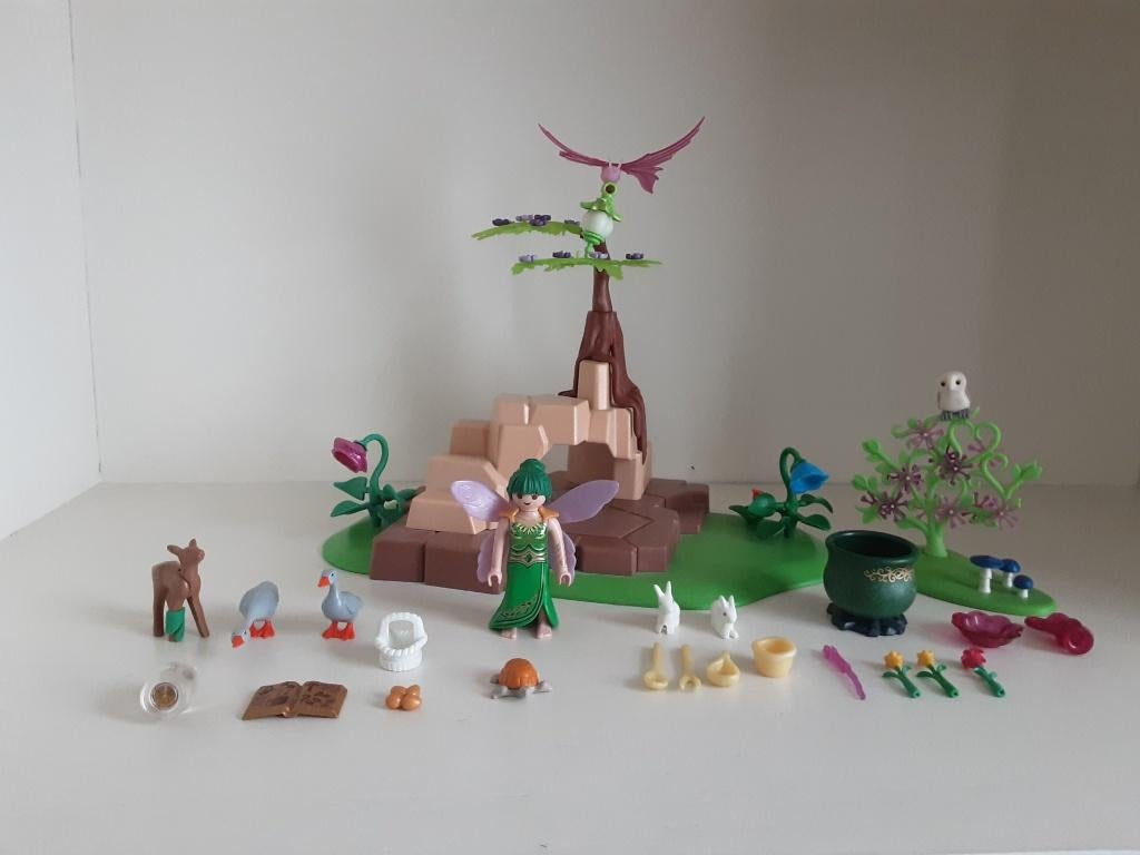 PLaymoibl fee Elixia in het toverbos, Ophalen of Verzenden, Zo goed als nieuw, Complete set