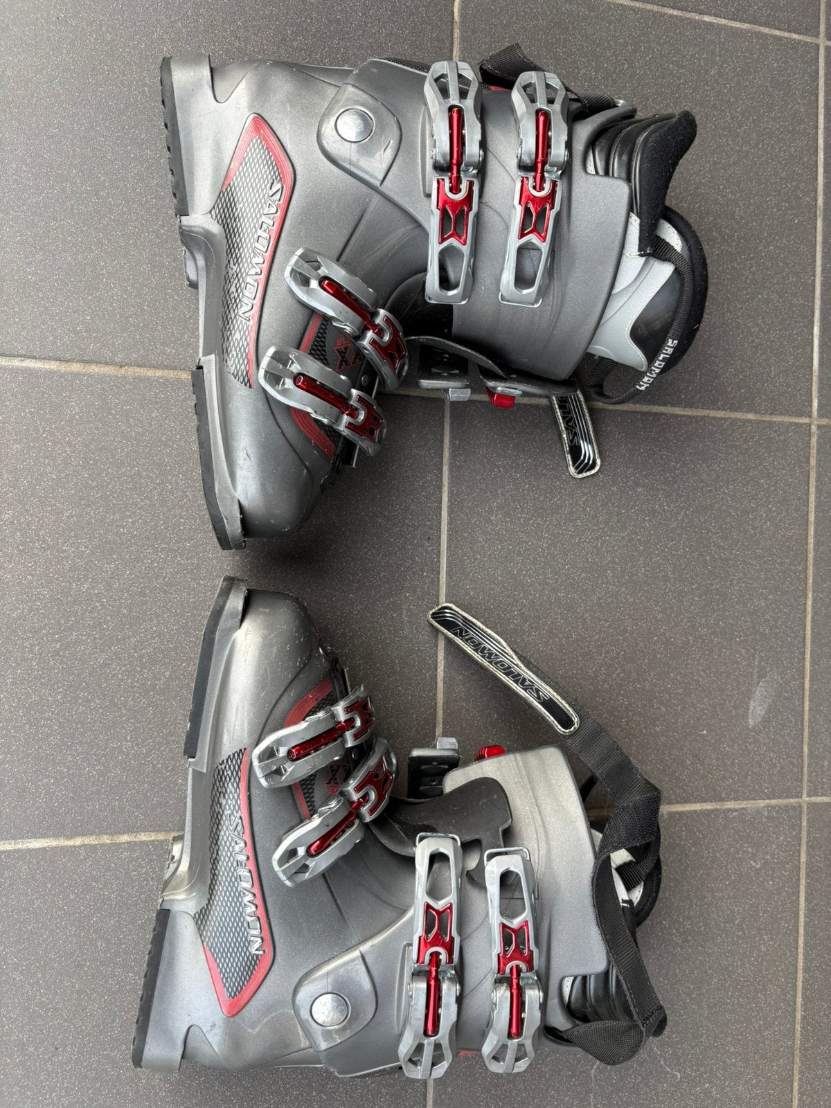 Salomon skischoenen, maat 25-25,5 (295 mm), Ophalen, Gebruikt, Schoenen, Salomon