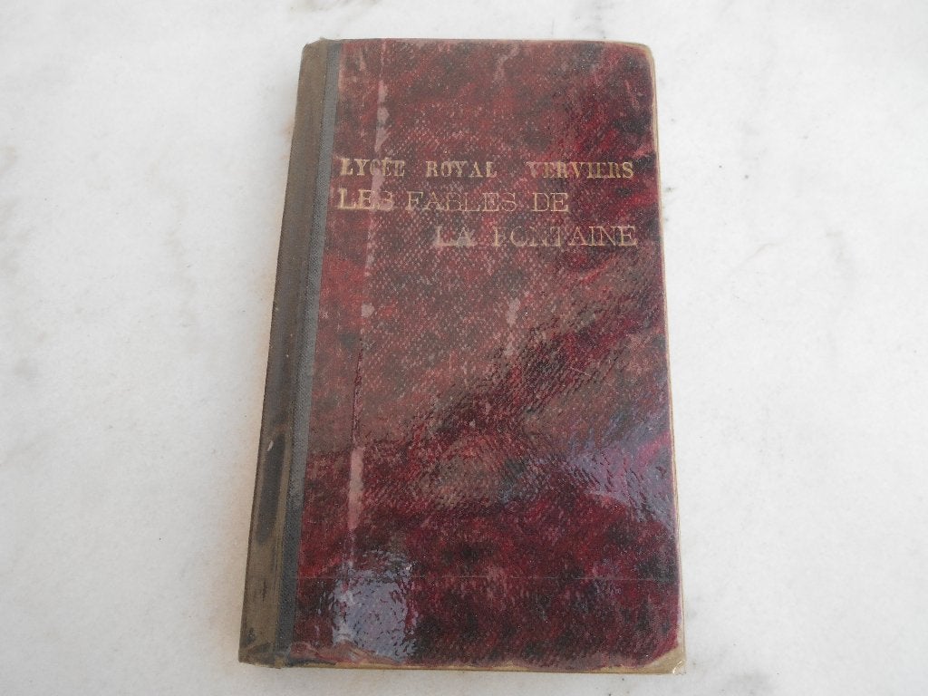 ancien livre Fables de La Fontaine annotées et commentées, Enlèvement ou Envoi, Utilisé