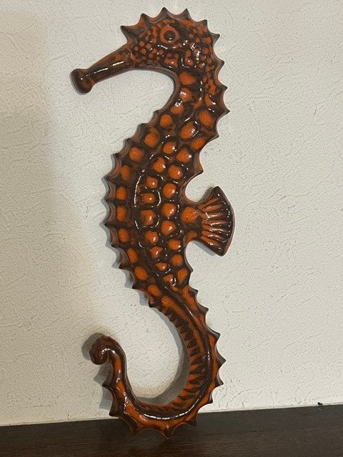 Vintage Terra cotta zeepaardje 1950's, Ophalen