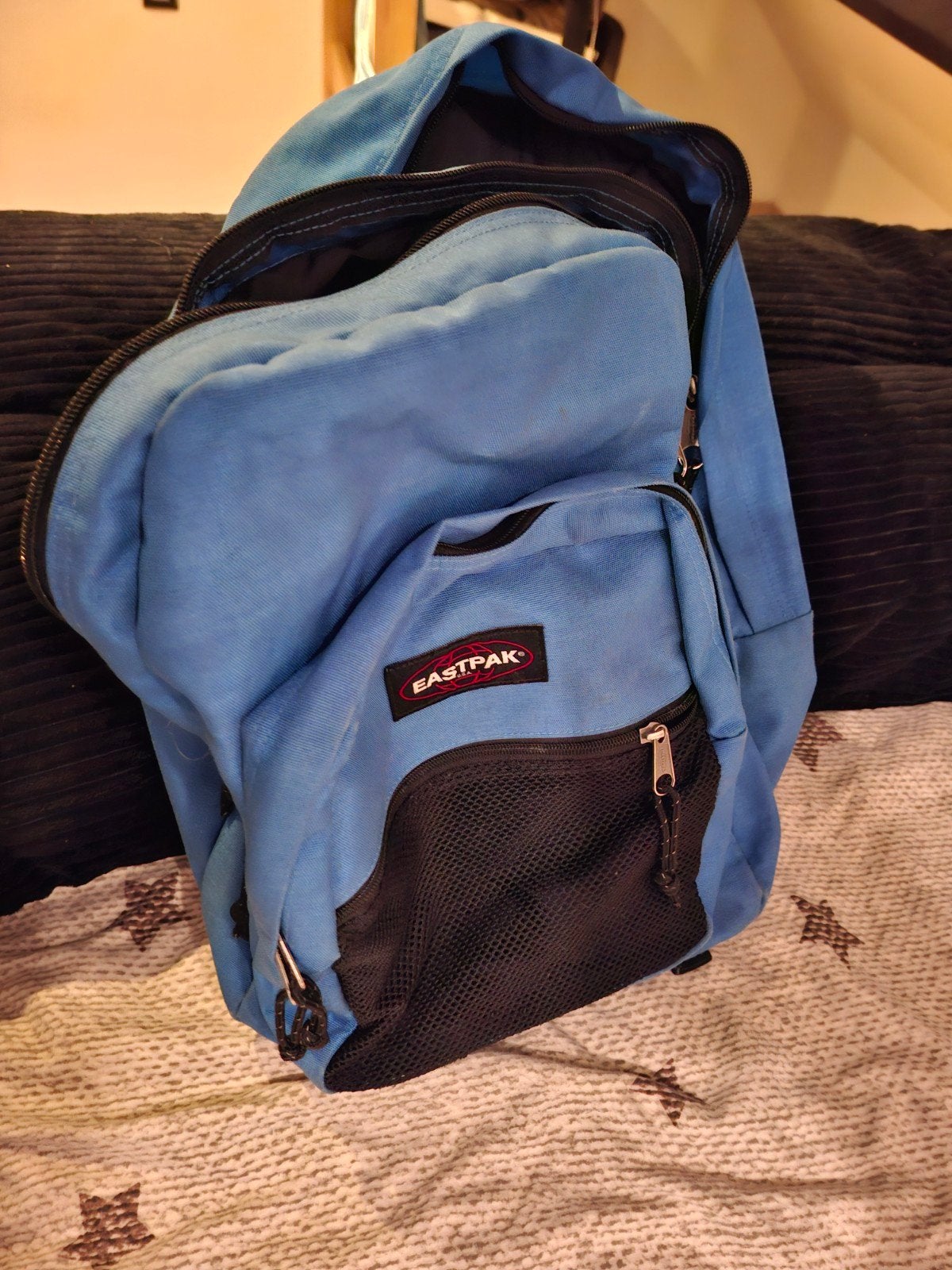 Sac à dos Eastpak, Enlèvement, Comme neuf, Bleu, Sac à dos
