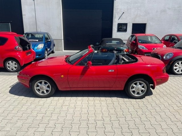 Mazda MX5 1.6I NA Oldtimer, Goede staat, Keuring + Garantie, Autos, Rouge, Achat, Entreprise, Boîte manuelle