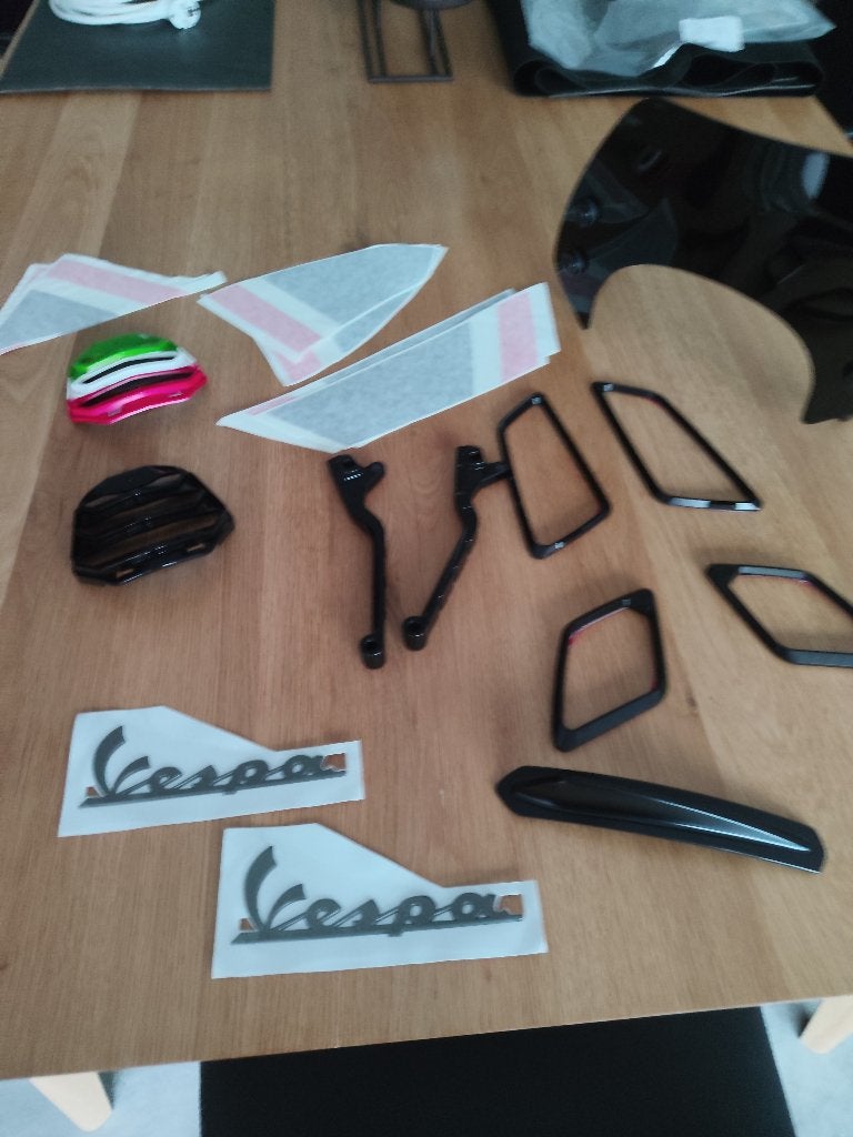 Vespa GTS ombouw zwart, Ophalen, Nieuw, Overige typen, Vespa