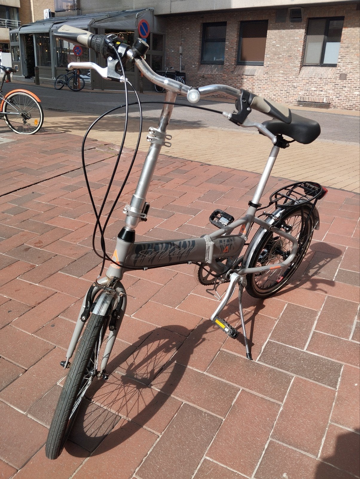 plooifiets 6 versnellingen in nieuwstaat, Fietsen en Brommers, Fietsen | Vouwfietsen, Ophalen, Versnellingen