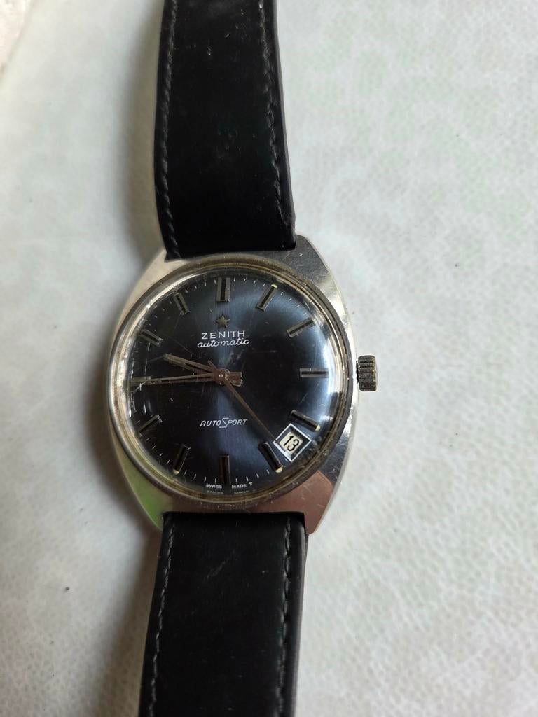 Vintage Zenith Autosport Automatic, Ophalen of Verzenden, Onbekend