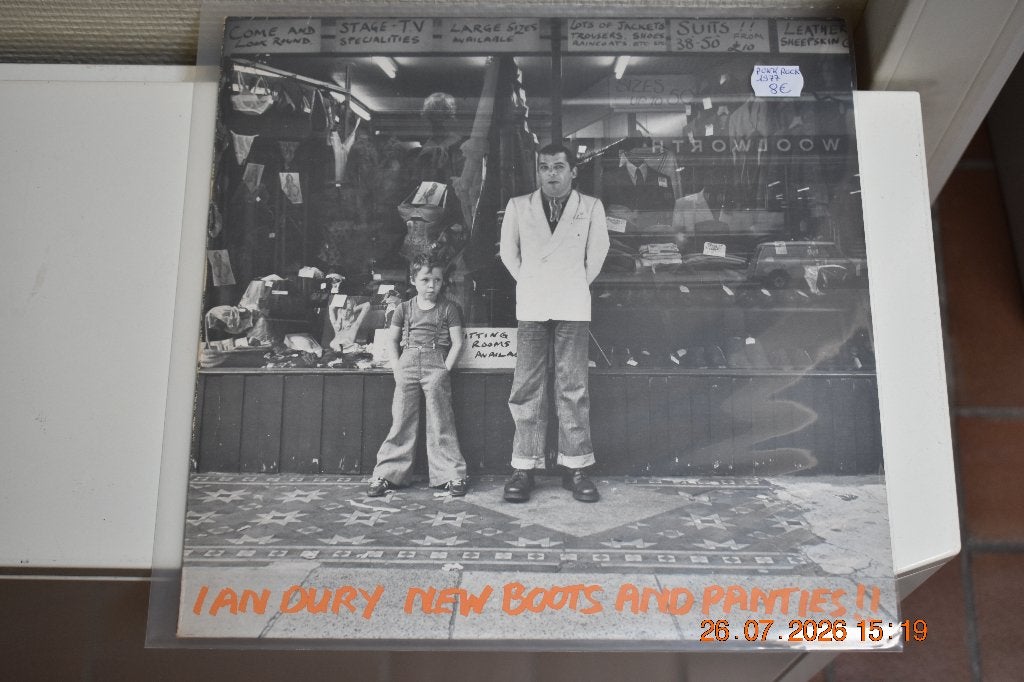 LP : Ian Dury - New Boots and Panties !!, LP, Gebruikt, Ophalen of Verzenden, Punk Rock