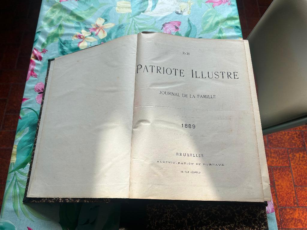Le Patriote Illustré - gebundeld, Boeken, 19e eeuw, Diverse auteurs, Ophalen, Gelezen