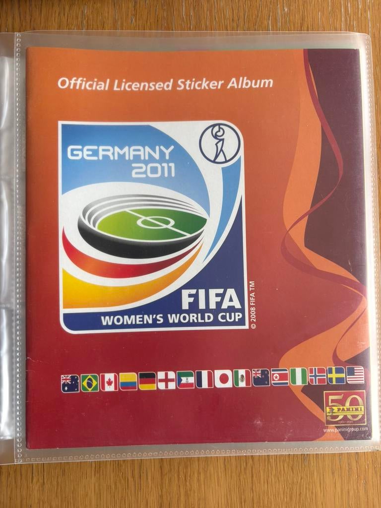 Fifa Women’s WC 2011 Germany Panini Set a Coller/Album Vide, Verzenden, Nieuw, Meerdere stickers