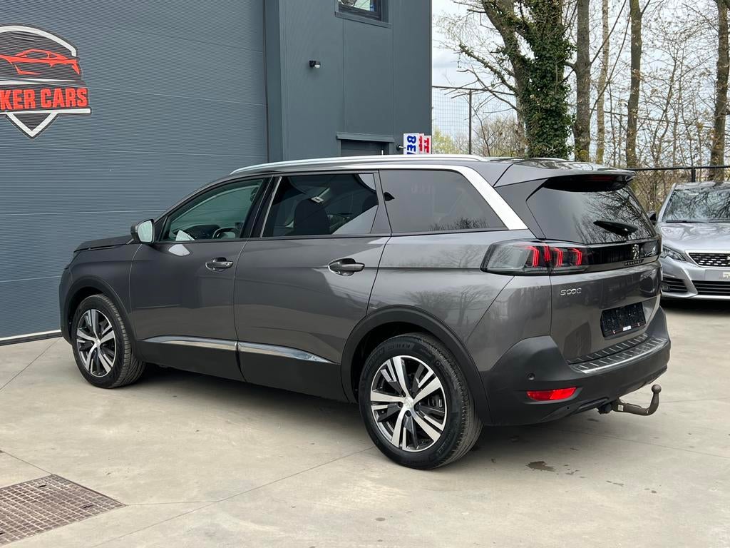 Peugeot 5008 NEWSUV 130pk Allure 7Plaats Camera ZetelVerw., Auto's, 116 g/km, Euro 6, 1199 cc, Leder en Stof
