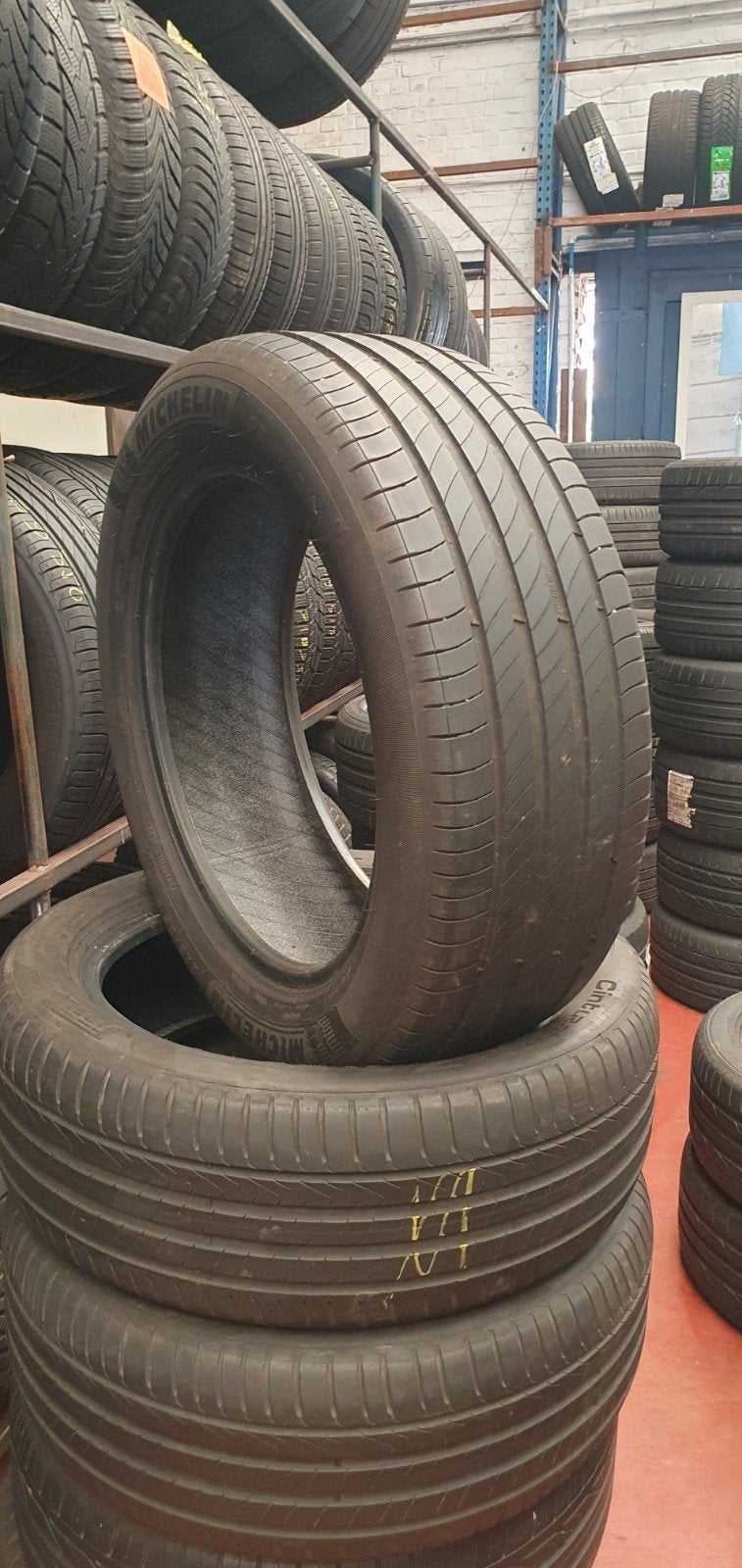 225/55R19 MICHELIN TOP QUALITÉ AVEC MONTAGE ET ÉQUILIBRAGE, Enlèvement, Utilisé
