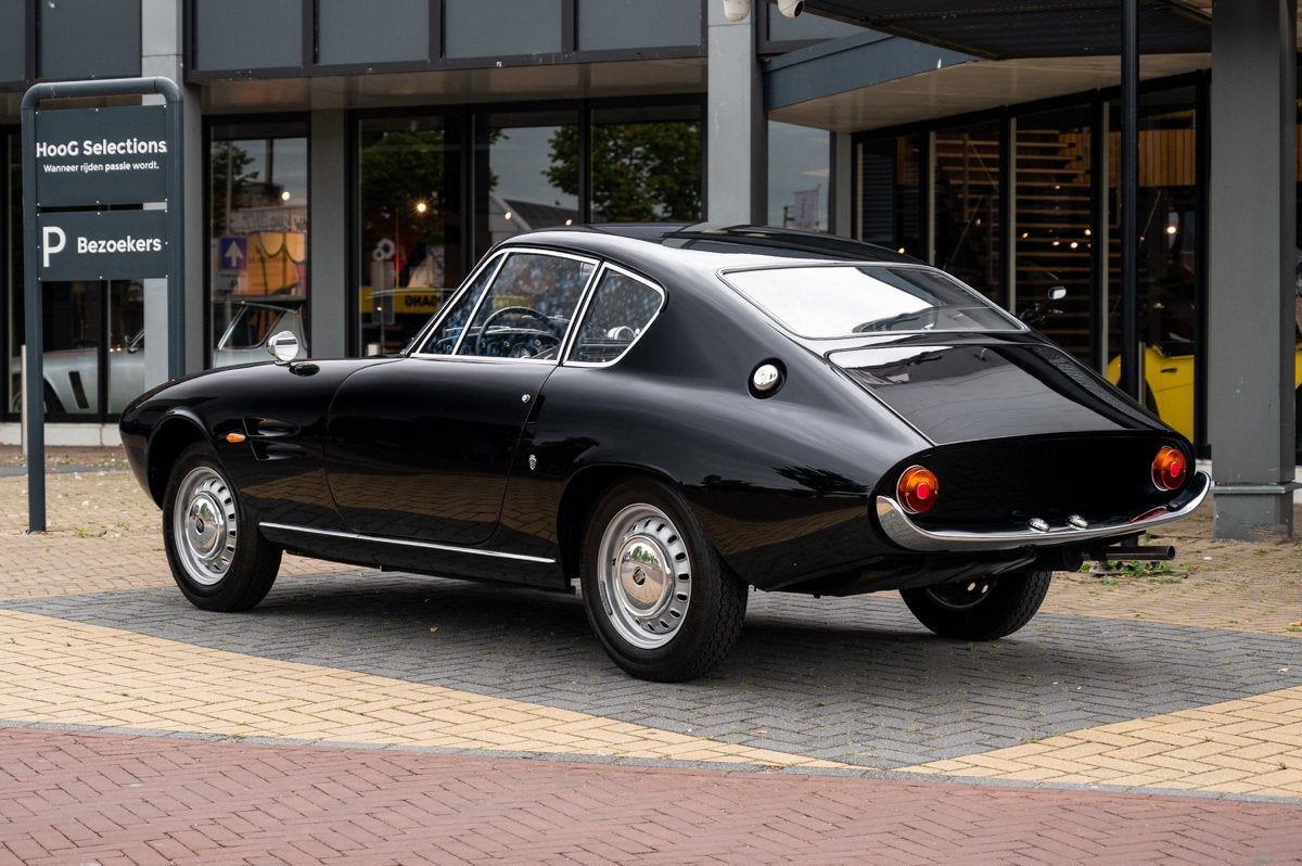 Fiat GHIA 1500 GT (bj 1965), Lederen bekleding, 4 zetels, Zwart, Handgeschakeld