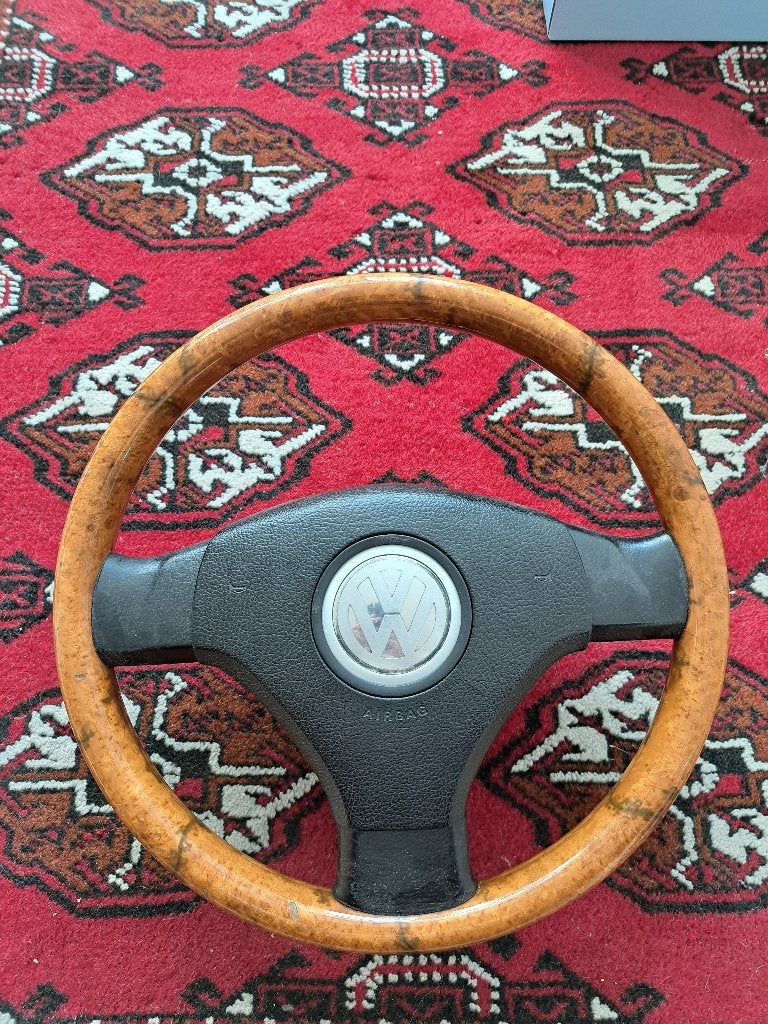 Volant en bois golf,jetta,bora, Enlèvement, Volkswagen