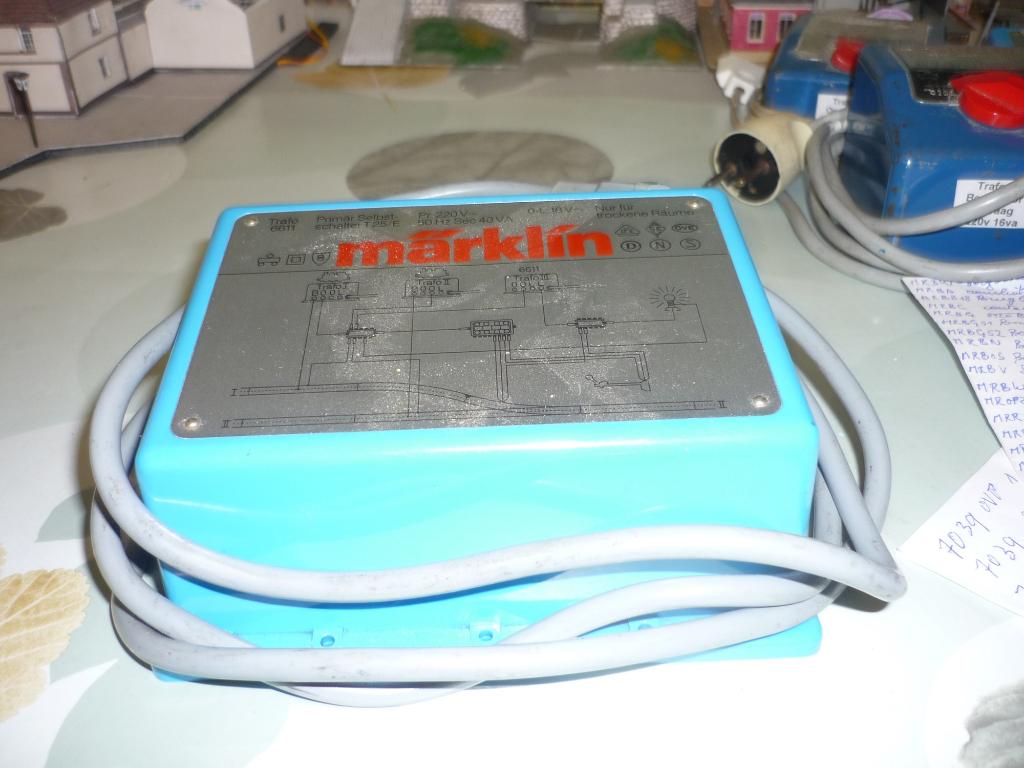 Märklin trafo 6611 220 v.16 v 40 va, Ophalen, Gebruikt, Analoog, Märklin