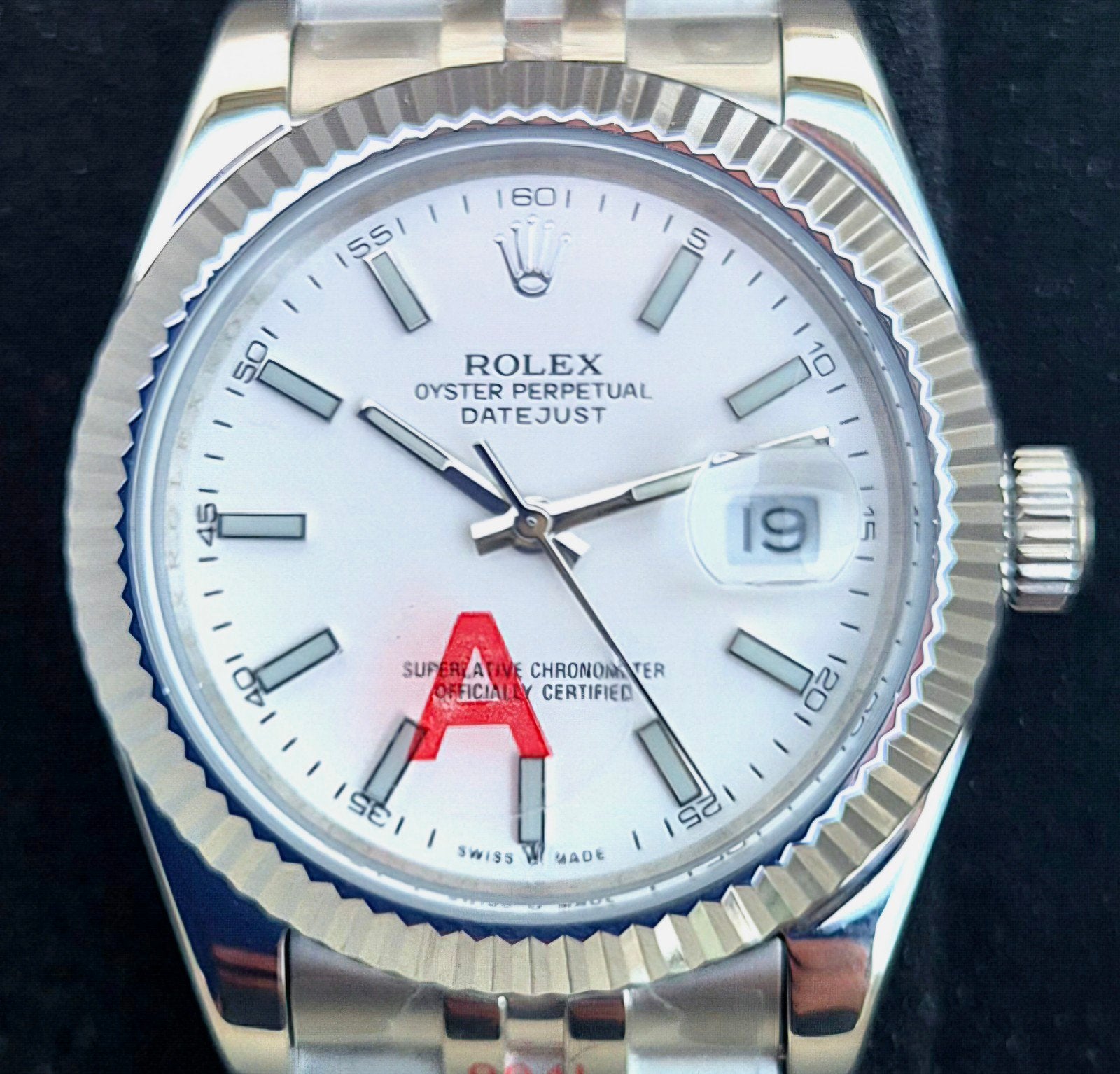 Rolex Datejust 41mm, Enlèvement