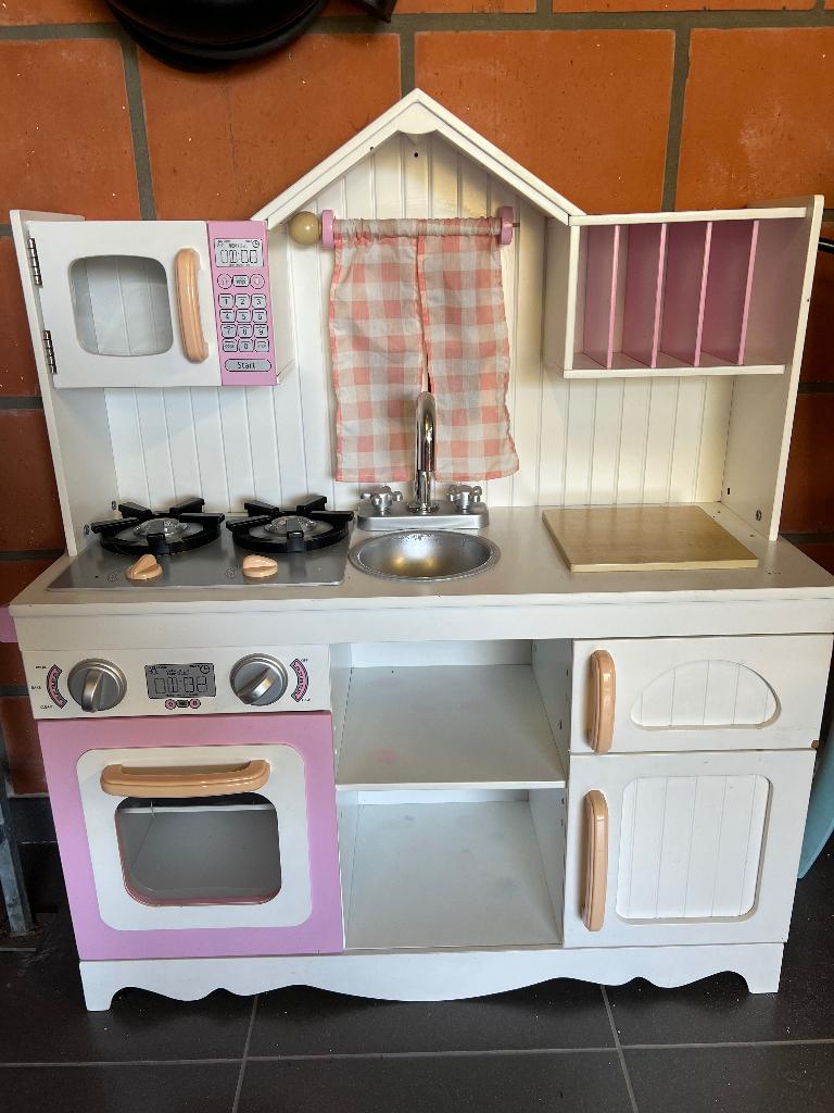 Speelgoedkeuken, Enlèvement, Utilisé, Bois, Jouer à la cuisine