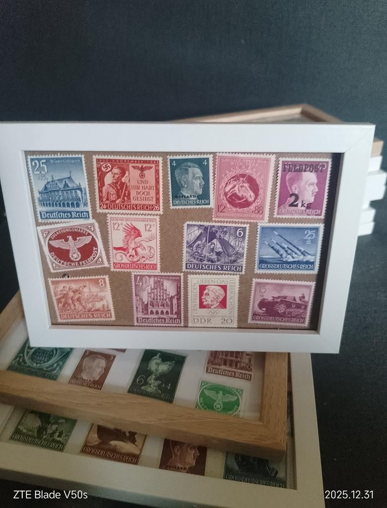 13 Duitserijk postzegels, Verzenden