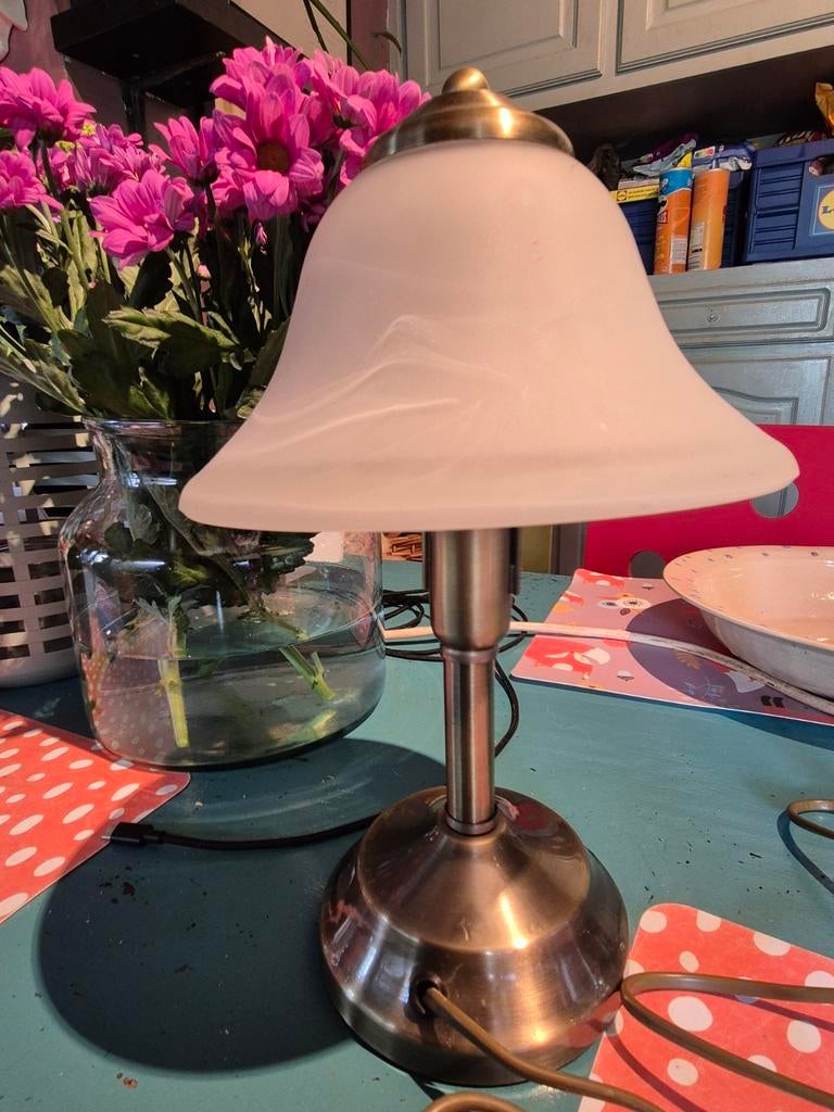 Tafellamp Dar Lighting Gloucester, Ophalen, Glas