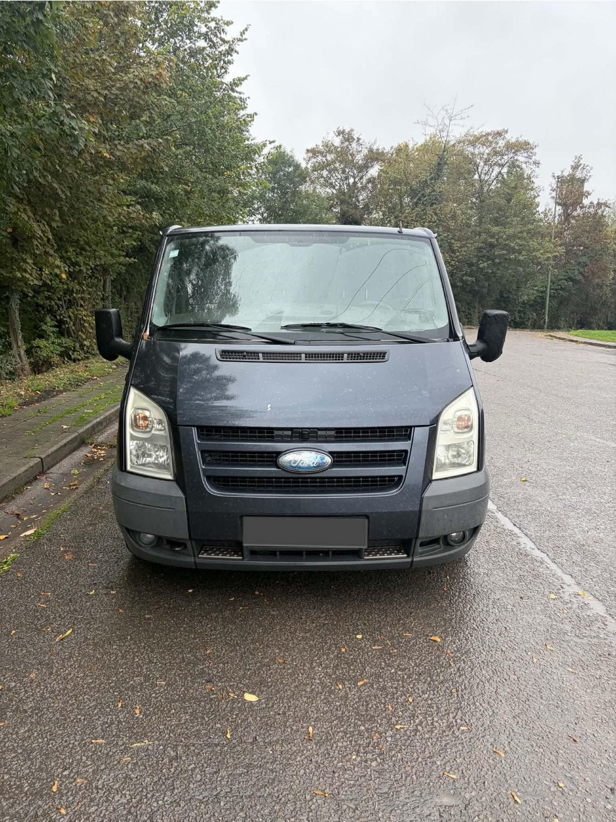 Ford Transit 2.2 Tdci prete a immatriculer, Auto's, Zwart, 5 deurs, Zilver of Grijs, Te koop