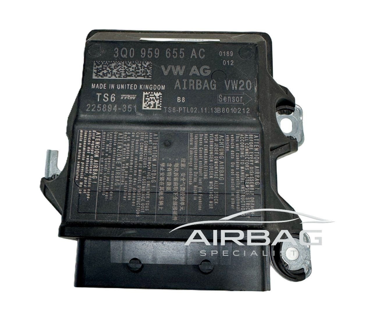 Seat Leon 2013-2019 airbag module srs-module regeleenheid ai, -, Utilisé, -, -