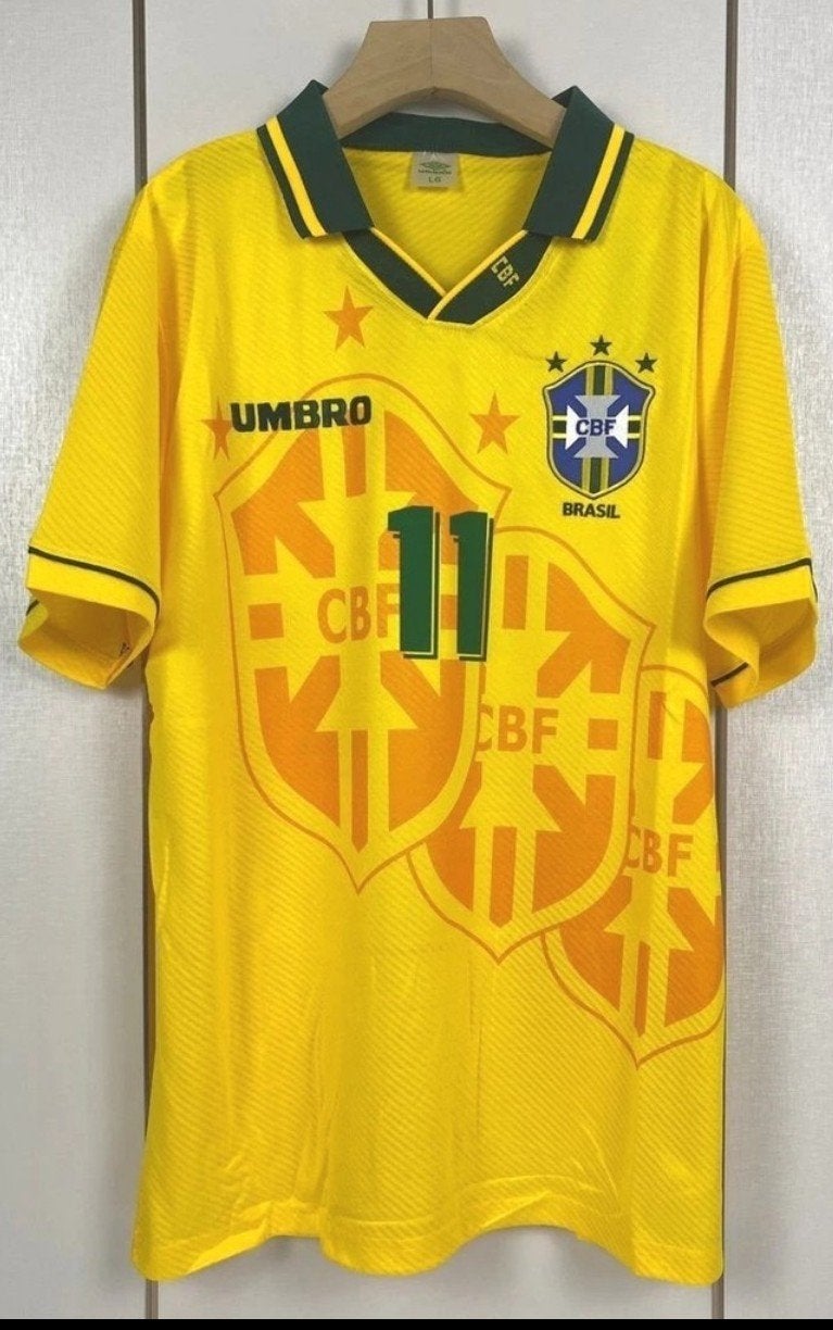 Brazilië Romario Voetbalshirt WorldCup Finale 1994, Ophalen of Verzenden