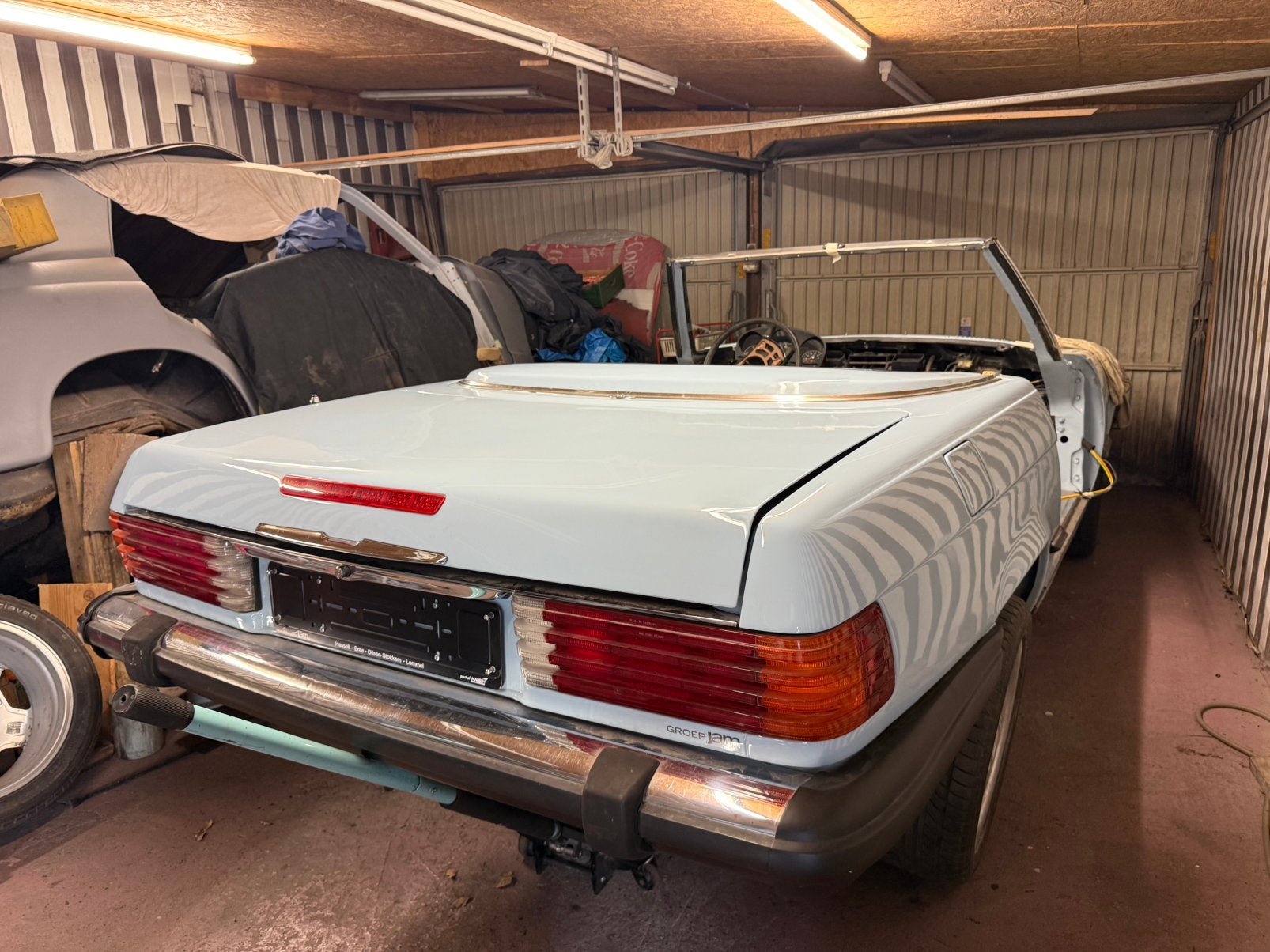 Voiture classique Mercedes-Benz Sl R107 1977 Nouveau, Autos, Mercedes-Benz, Entreprise, SL, Essence, Cabriolet