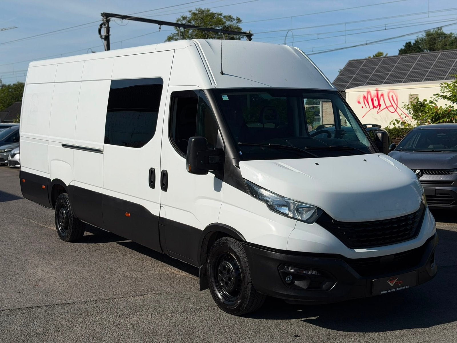 Iveco Daily dubbele cabine 7pl navi airco PERF STAAT+keuring, Auto's, Bluetooth, Euro 6, Iveco, Bedrijf