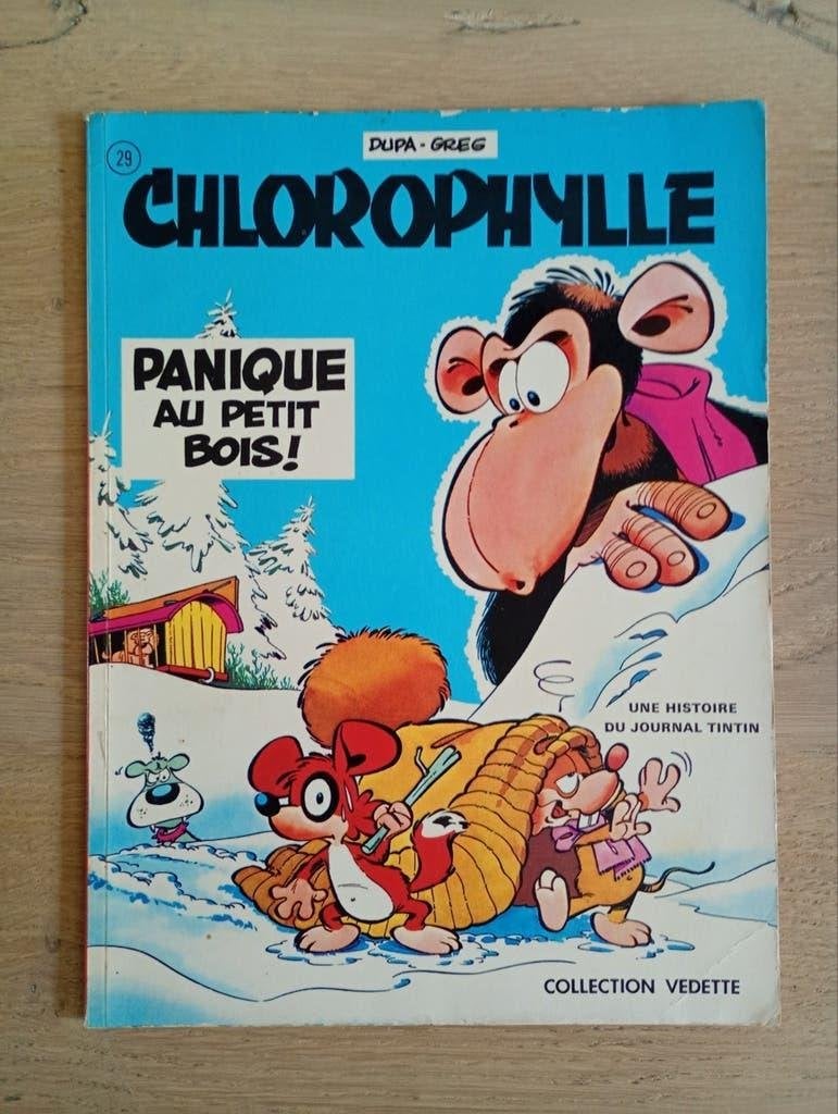 Chlorophylle Panique au petit bois Dupa Greg Vedette 25 EO, Livres, Dupa, Enlèvement ou Envoi, Une BD, Utilisé