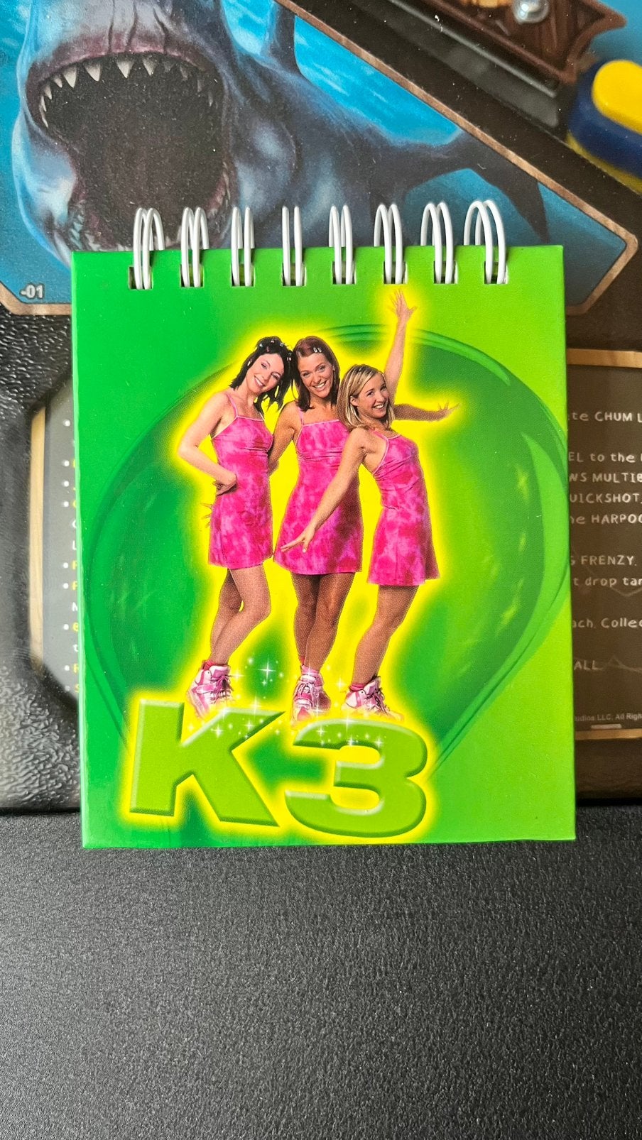 K3NotitieblokjeDe Originele Bezetting Karen,Kristel,Kathleen