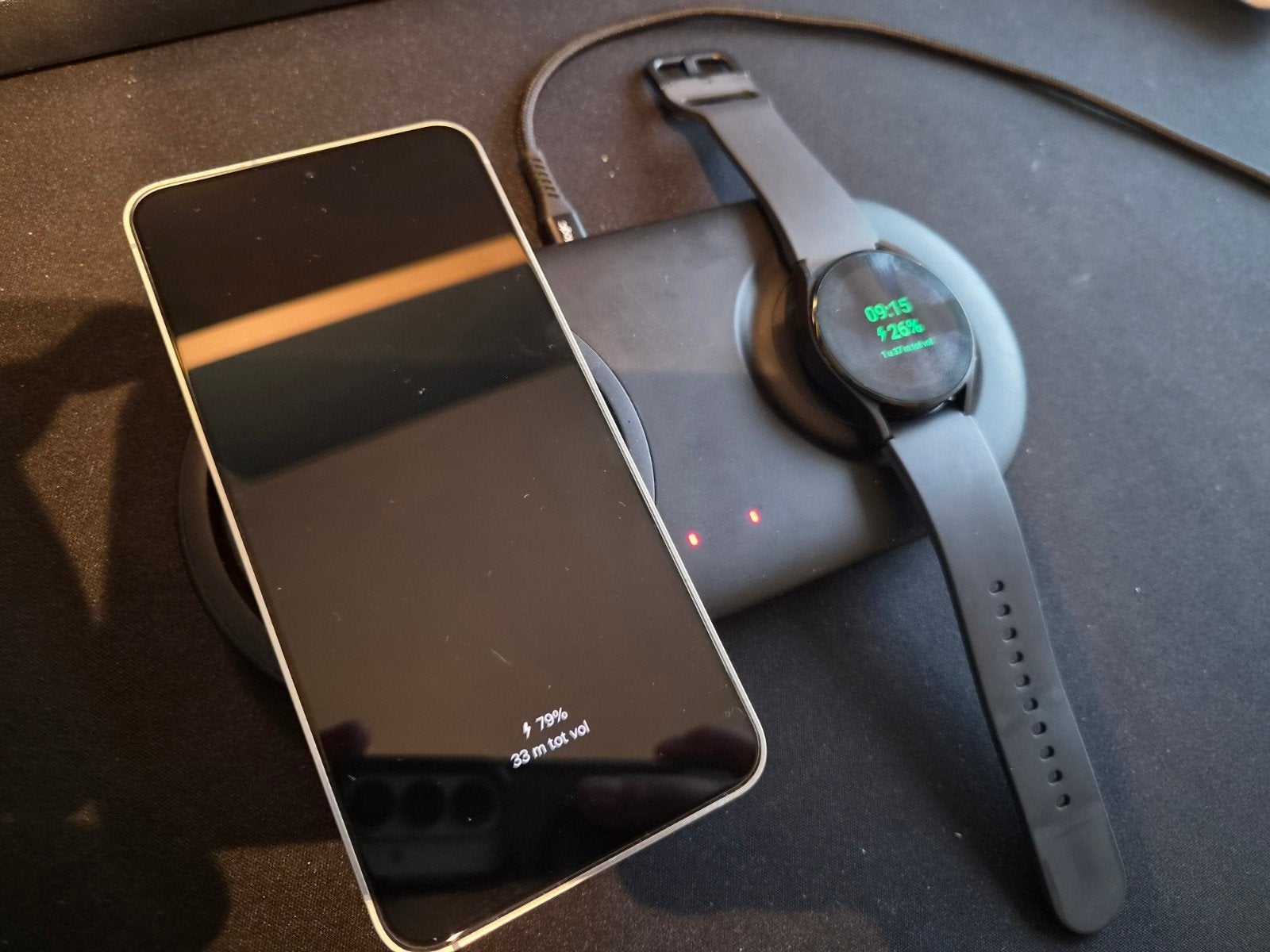 Samsung s24 256gb met Galaxy watch 5 en duo charge pad, Ophalen, Gebruikt, Samsung