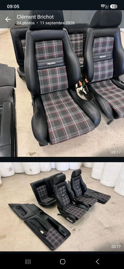 Cherche golf 2, Autos : Pièces & Accessoires, Enlèvement, Utilisé, Volkswagen, Pare-chocs