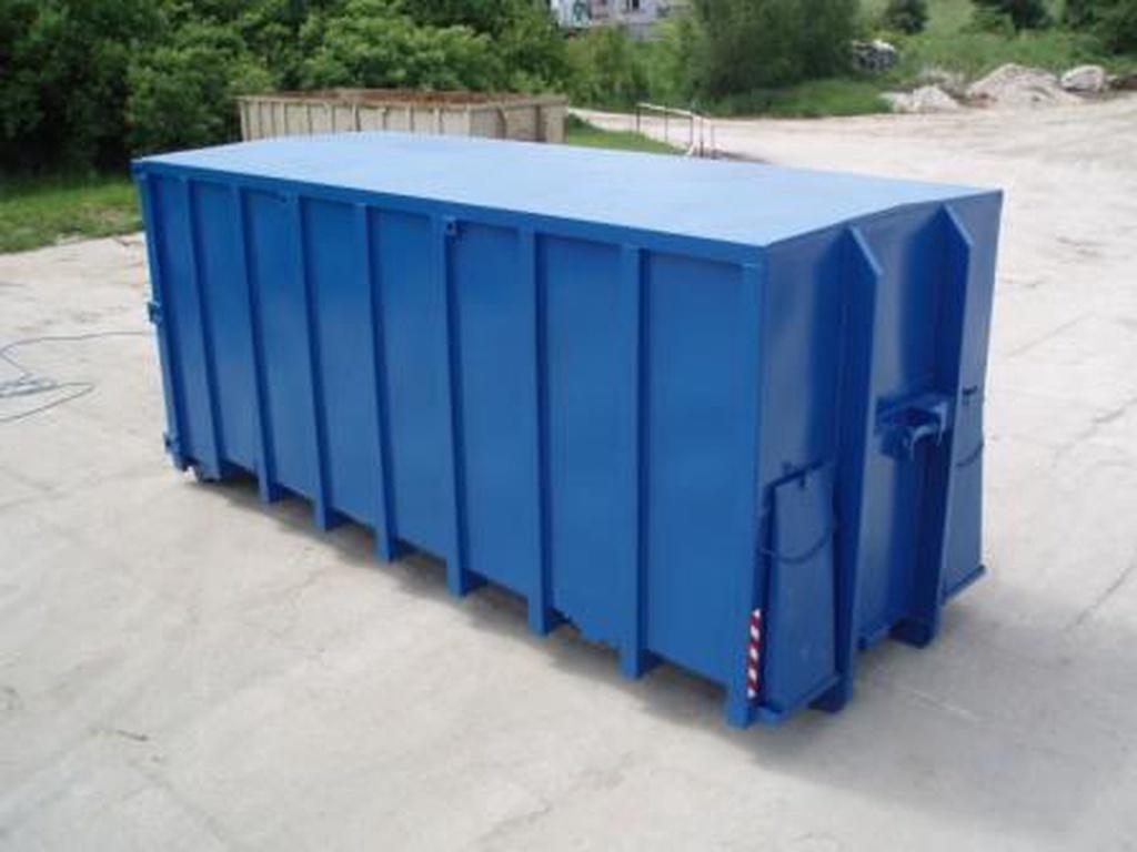 gesloten containers met inrij plateau