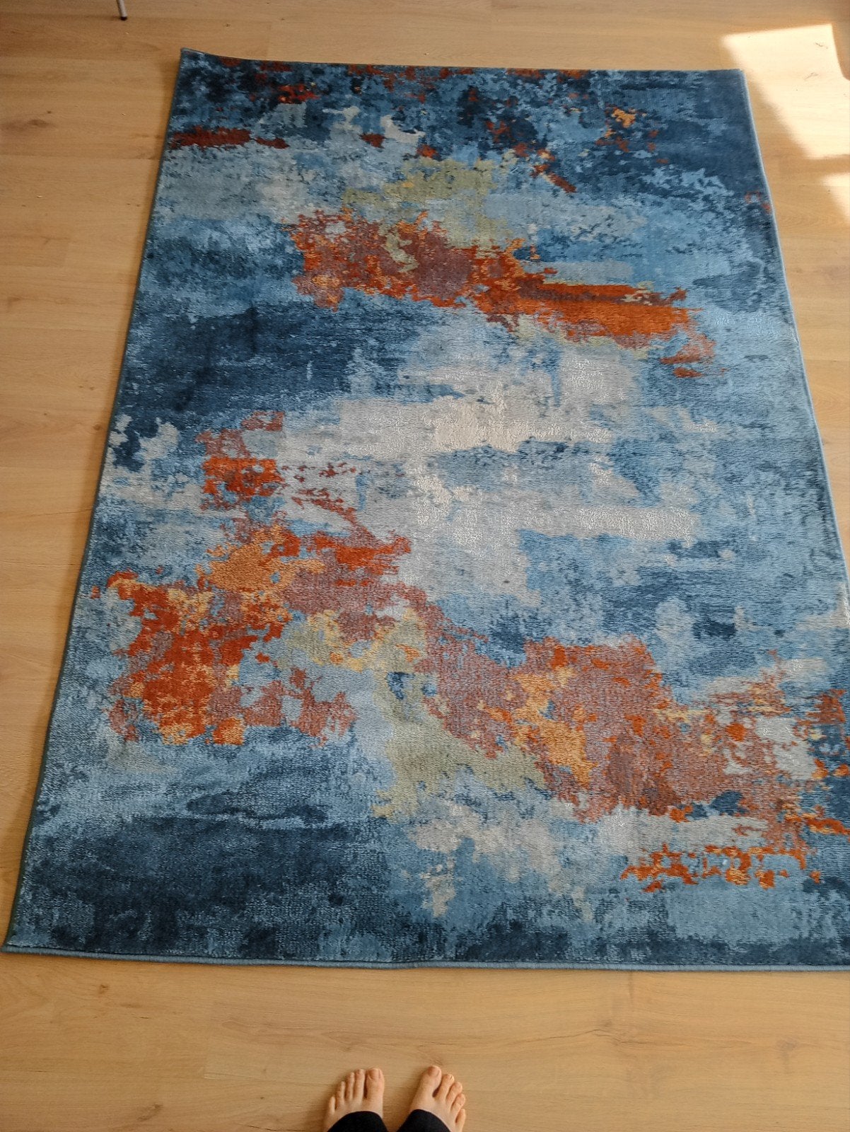 Tapijt, Maison & Meubles, 200 cm ou plus, Laagpolig tapijt van IKEA, 150 à 200 cm, Bleu