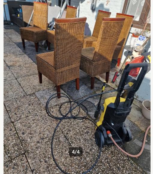 tuin/terrasstoelen, Ophalen, Gebruikt, Rotan