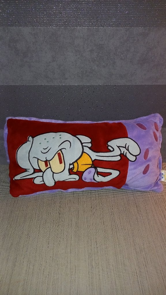 Coussin Bob l'éponge, Maison & Meubles, Enlèvement ou Envoi, Utilisé, Rectangulaire, Coussin décoratif